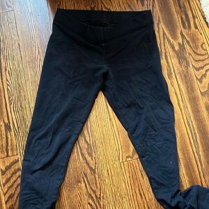 aerie black leggings size S short